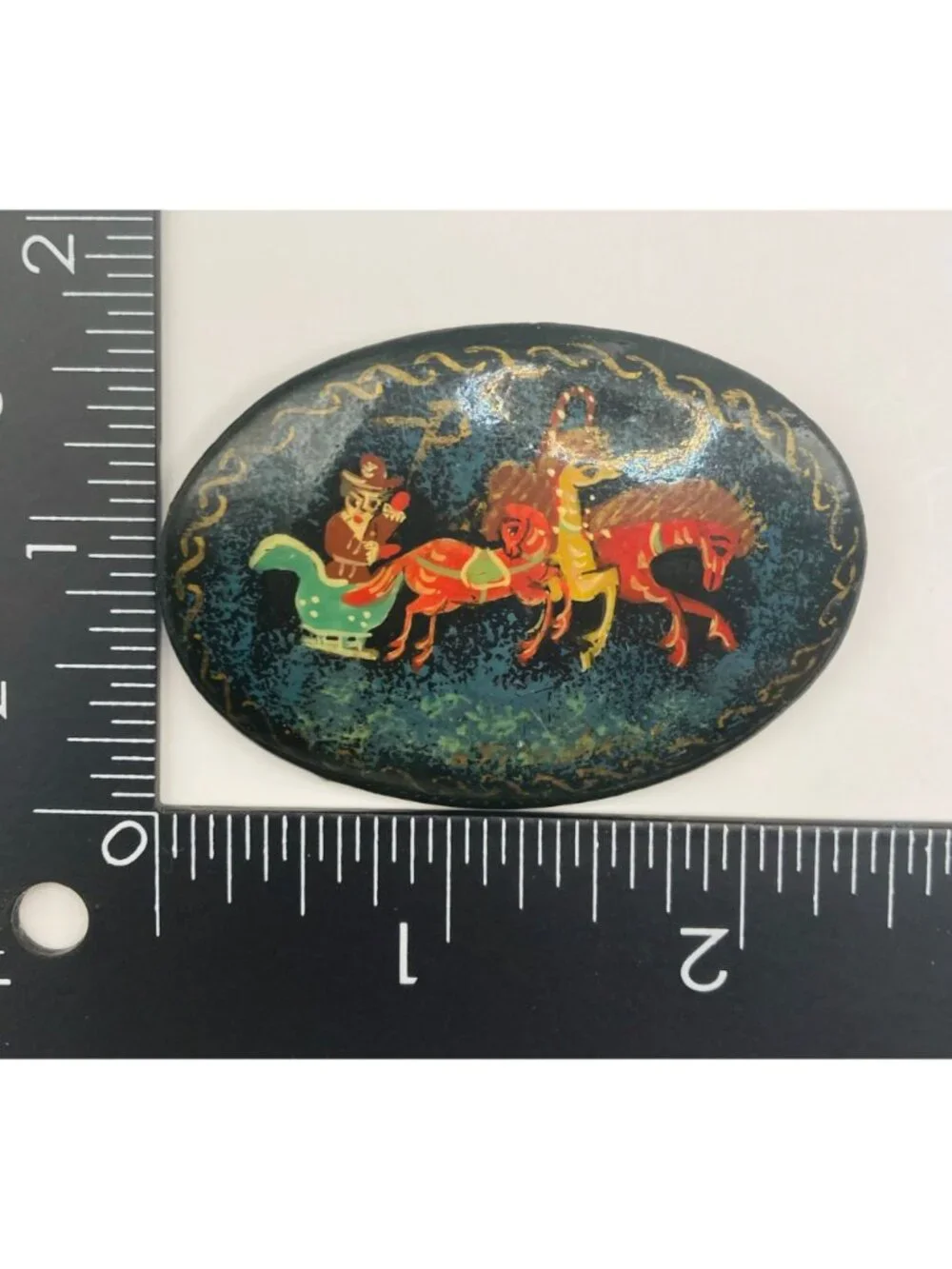Russian handpainted wooden